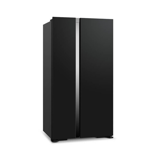 HITACHI SIDE BY SIDE 595L INVERTER FRIDGE- GLASS BLACK (R-S800PM0 GBK)
